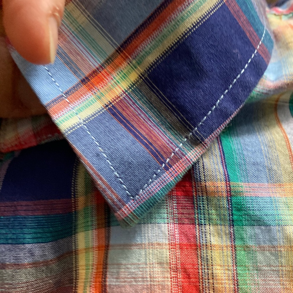 Multicolored Button Down - image 6